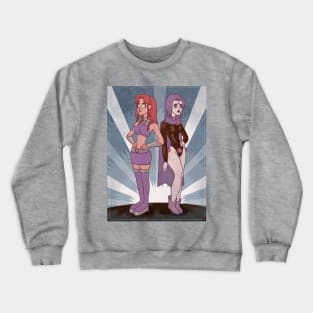 Raven and Starfire Crewneck Sweatshirt